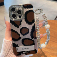 【Lens Film Protection】Casing Hand Phone Leopard Print Fullcover Silicone Anti-fall CASE FOR XIAOMI H