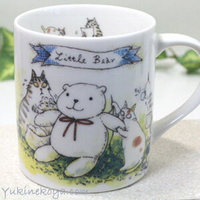 【吉澤深雪】日本精巧貓咪馬克杯-泰迪熊