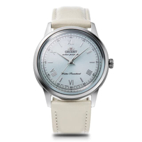 นาฬิกาข้อมือ Orient Classic Quartz Solar สายหนัง RA-WK0002E สีฟ้า