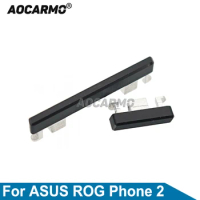 Aocarmo For ASUS ROG Phone 2 ROG2 ZS660KL Power &amp; Volume Side Button Keys Replacement Parts