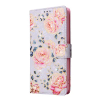 50pcs/lot Top-rank Products Cases For Samsung S22/PLUS Ultra S3PLUS A14 Case Mobile Phone Accessories Flower Print Gold Cover