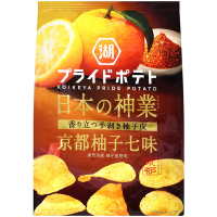 湖池屋 PRIDE POTATO柚子七味粉風味薯片 53g