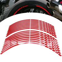 Car Wheel Rims Protectors Decor Strip Tire Guard Line Bicycle Decals Motorcycle Wheel Stickers Car Wheel Stickers Motorbike Rim