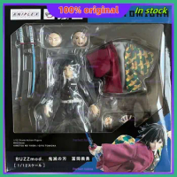 Original ANIPLEX BUZZmod Demon Slayer Part Giyu Tomioka In Stock 16cm Anime Collection Figures Model