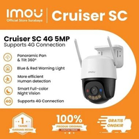 IMOU Cruiser SC 4G 5MP Smart Outdoor IP Camera PTZ CCTV Wireless SIM Card