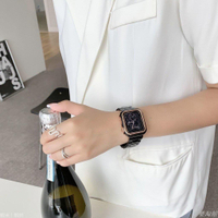 樹脂錶帶+殼套裝 適用 Apple Watch 9 8 7 6 SE S9 41mm 45mm 蘋果手錶帶 環保樹脂