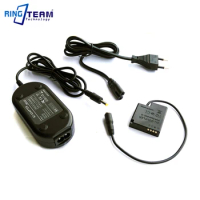 DMW-DCC15 DC Coupler Plus DMW-AC8 AC Power Adapter Combo for Panasonic Lumix DMC-GM1 DMC-GM5 DMC-GF7 DMC-GF8 Cameras