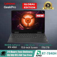 Lenovo GeekPro G5000 2023 E-sports Gaming Laptop AMD Ryzen 7 7840H RTX 4050 /4060 RAM 16/32GB 512G/1T SSD 2.5k 165Hz Notebook PC