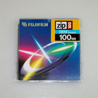 FUJIFILM zip 100MB磁片 ZIP片/  ZIP DISK 記憶儲存磁碟片