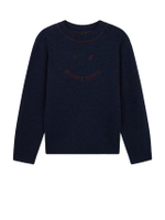 Happy เสื้อสเวตเตอร์ผู้ชาย รุ่น M2R-805Z-V22602-48 สี Blue