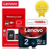 Lenovo High Speed Micro TF SD Card 512GB 256GB 128GB TF Flash Memory Card Cameracartão De Memória 1TB 2TB For Nintendo Switch