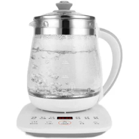 220V 1.5L Automatic Electric Glass Kettle Tea Brewer Household Automatic Health Pot Home Teapot Boiling Pot Portable Kettle