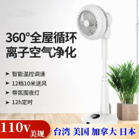 【免運】可開發票 110V空氣循環扇電風扇家用落地扇靜音遙控立式渦輪臺式宿舍電風扇