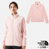 【The North Face】女 立領保暖抓絨外套.夾克_81SR-LK6 粉色