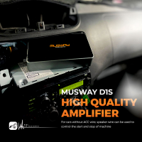 M4d【MUSWAY D1S】音效處理器 DSP擴大機 四聲道擴大機 六聲道DSP 汽車音響改裝 實體店面｜BuBu車用品