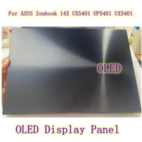 Original 14 inch For ASUS Zenbook 14X UX5401 UM5401 OLED Display Panel LCD Touch Screen Replacement Top Half Parts