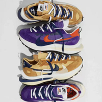 正品 Sacai X Nike VaporWaffle 卡其 紫 奶茶 DD1875-200 免運