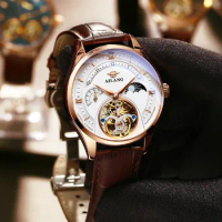 AILANG Fashion Luxury New Men's Business Automatic Mechanical Watch Waterproof Luminous Tourbillon Watches Relogio Mascuilno