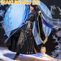 IN STOCK Scaramouche Doujin Cosplay WakuWaku-SR Game Genshin Impact Costume Cosplay Genshin Impact Scaramouche Wanderer