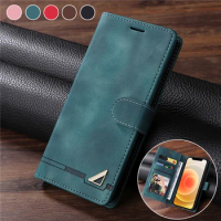 For Redmi Note 12 Pro 12S Case Leather Flip Wallet Cover For Xiaomi Redmi Note 12 Phone Case On Redmi Note 12 Pro Plus Book Case