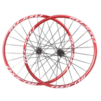Lovers' Mountain Bike Disc Brake Wheel Set, 26,27.5,29 inch, Sealed Bearing Wheel, Six-Hole Alloy Rim, Center Lock, Flat