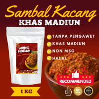 Sambel Pecel Kacang Asli Madiun 1KG Wong Ndeso Tanpa Bahan Pengawet Non MSG