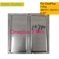 Replacement For Oneplus 7 Pro Touch Screen Panel Front Outer Glass LCD Lens For Oneplus 7 Pro Glass Outer With OCA Glue