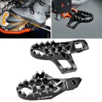 For KTM 2024 EXC300 EXC EXCF XCW 125 200 250 300 350 400 450 500 Extender Foot Pegs Footrest Pedals SX SXF XC XCF 2023-2024