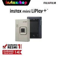 INSTAXSHOP Fujifilm Instax Mini LiPlay+ Hybrid Instant Camera Sand Beige