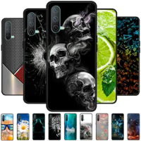 For Oneplus Nord CE 5G Case Cover Fundas Black Soft Silicone TPU Protective Phone Case For One Plus Nord CE 5G Bumper Coque