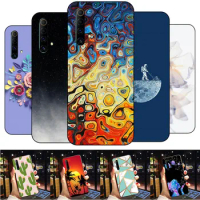 For OPPO Realme X50 Pro 5G Silicone Soft TPU Wolf Lion Funda Cases for Realme X50 Pro 5G Cases Shockproof Coque Para