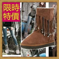 雪靴中筒女靴子-流行柔軟保暖皮革女鞋子2色62p99【韓國進口】【米蘭精品】