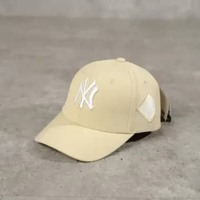 Topi MLB NY YANKEES OUTLINE WHITE CREAM CAP 100% ORIGINAL - OS ADJUST