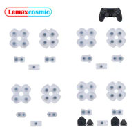 Silicone Conductive Rubber DualShock Controller Adhesive Button Pad Keypad Accessories For Sony Playstation 4 PS4