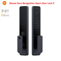 Xiaomi 3D Face Smart Door Lock X Recognition Bluetooth Unlock with Camera Fingerprint IC Card Password Work with Mi Home App