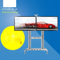 AVT1800-65-2A dual-screen TV mobile bracket /40-65 inch dual-screen horizontal TV bracket universal