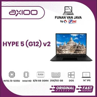 LAPTOP AXIOO HYPE 5 (G12) V2 INTEL i5-1235U/8GB/256GB/ HYPE 5 G12 DOS 16GB/512GB /DOS + SLEEVECASE A
