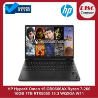 HP HyperX Omen 15 GB0666AX Laptop Ryzen 7-260 16GB 1TB RTX5050 15.3 WQXGA W11
