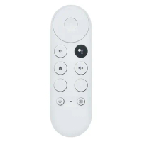 New Bluetooth Voice Remote Control For 2020 Google TV Chromecast 4K Snow G9N9N Replacement (Remote Only) 433 MHz ABS TV Remote