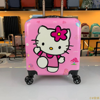小V優購兒童拉桿箱18寸卡通3D行李箱可坐20寸萬向輪登機箱男女寶寶旅行箱