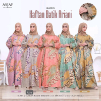 Daster Batik Solo Anti Luntur Wanita Busui Rayon Motif Dress Bumil Katun Tidur Putri Panjang - Abumo