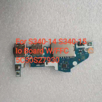 For Lenovo Ideapad S340-14API S340-15IWL IO Board C 81n7 W / FFC 5C50S24930 5C50S24907 Switch Small Board Usb SD Card LS-H211P