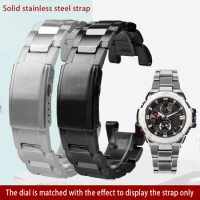 Stainless Steel Watchband for Casio g-Shock GST-W300 GST-400G GST-B100 GST-210 S100D/S110D/W110 Watches Strap Wristbands Band