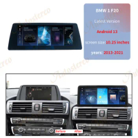 10.25 Inch ID8 Android 13 For BMW 1 Series F20 F21 For BMW 2 Series F45 Car Radio Multimedia Player GPS Navi Carplay Head Unit