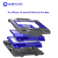 MiJing C20 For iPhone X/XS/11 Pro/12 Pro Max Motherboard Function Testing Fixture Logic Board Upper/Lower Middle Frame Tester