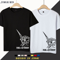 機動戰士高達UC UNICORN獨角獸短袖男女情侶T恤休閑純棉半袖上衣