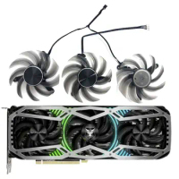 3 fans 4PIN GAINWARD GeForce RTX3060ti 3070 3070ti 3080 3080ti 3090 Phoenix OC graphics card replacement fan TH8015S2H-PCC01