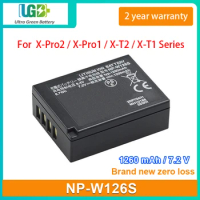 UGB New NP-W126S Battery For FUJIFILM X-Pro2 X-Pro1 X-T2 X-T1 X-T10 X-E2S X-E2 XA10 XE3 XT20 Series 1260mAh 7.2V