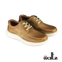 【Waltz】大地系列 輕便舒適 真皮綁帶休閒鞋(522038-56 華爾滋皮鞋)