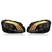 ROLFES 2x For Mercedes-Benz W213 2016-2020 E200 E300 E260 E350 LED Dynamic Headlights DRL Projector 